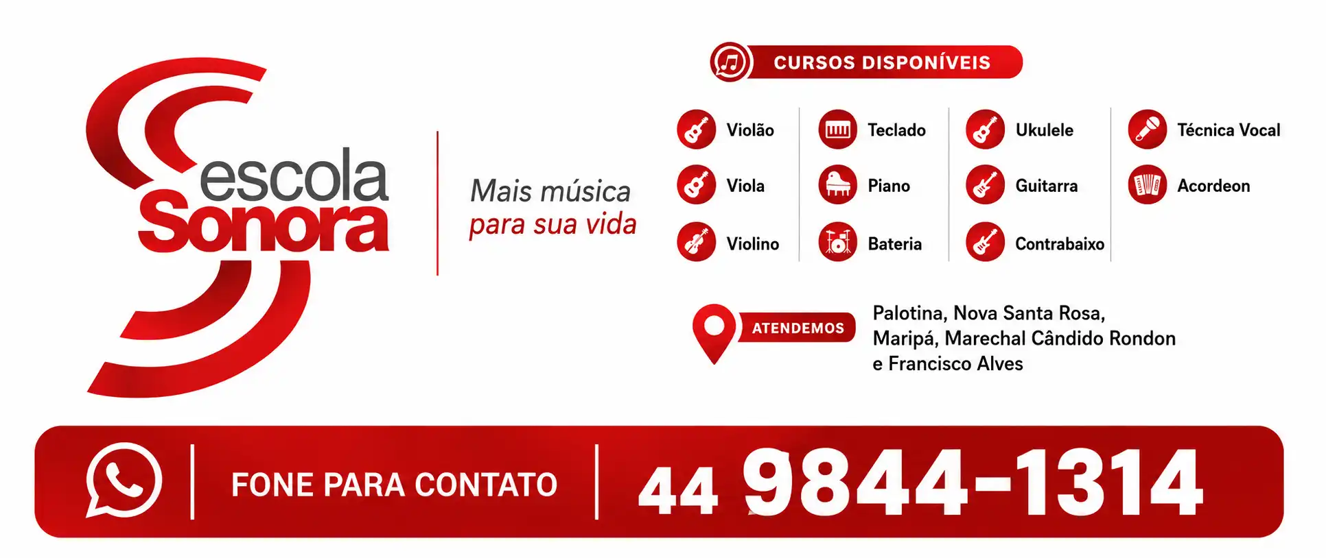 Sonora escola